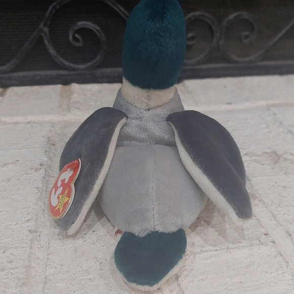 Retired Classic Beanie Babies "Jake" the Duck Mint Condition- Popular Must Have - Picture 9 of 9